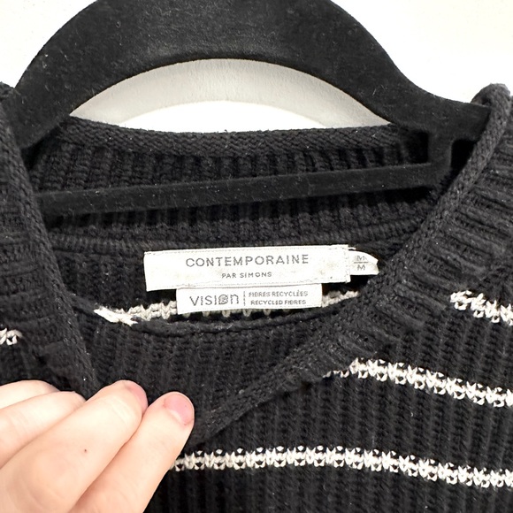 Simons, crew neck, striped sweater, good condition - Picture 3 of 3